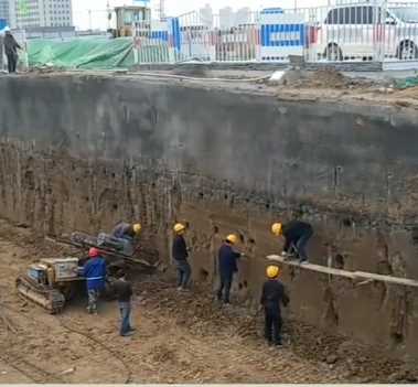 青岛李沧区土钉墙支护