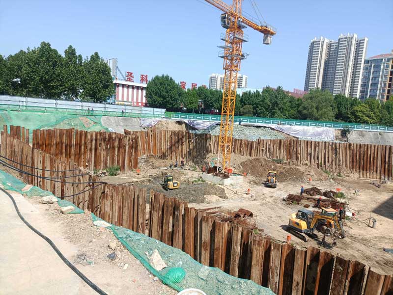 青岛李沧区钢板桩